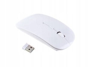 Bezprzewodowa mysz Ultra Slim myszka optyczna