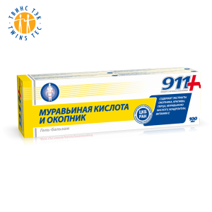 Żel Balsam z Kwasem mrówkowym i Żywokostem 100 ml