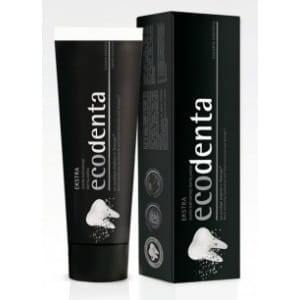 ECODENTA CZARNA PASTA DO ZĘBÓW Z WĘGLEM I TEAVIGO