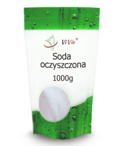 SODA OCZYSZCZONA 1KG SPOŻYWCZA Wodorowęglan Sodu