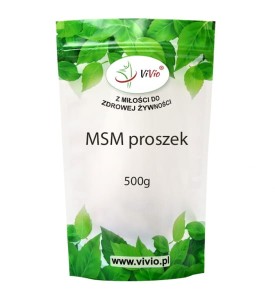 MSM SIARKA ORGANICZNA Metylosulfonylometan 500g