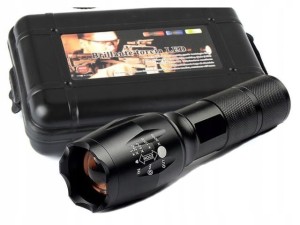 Latarka Taktyczna led cree xml-t6 zoom POLICYJNA