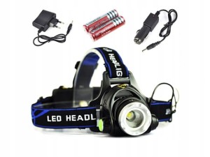 LATARKA CZOŁOWA LED ZOOM CREE T6 CZOŁÓWKA