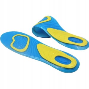 WKŁADKI DO BUTÓW SILIKONOWE ŻELOWE ACTIVE ROZMIARY