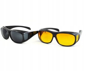OKULARY DO JAZDY SAMOCHODEM DO NOCNEJ NOCĄ I DZIEŃ