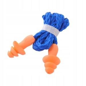 Zatyczki STOPERY wkładki do uszu na sznurku para