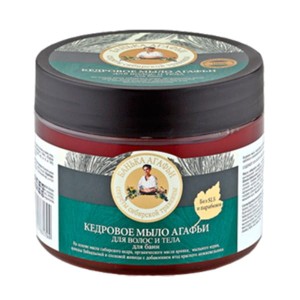 BANIA AGAFII CEDROWE MYDŁO DO CIAŁA I WŁOSÓW