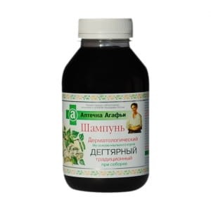 BANIA AGAFII Szampon DZIEGCIOWY łojotok, łupież