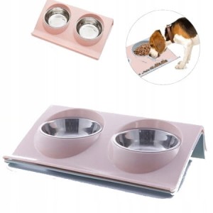 Podwójna Miska Miseczka dla Psa Kota Królika