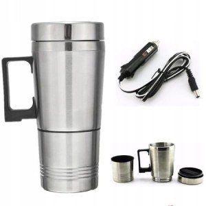 KUBEK TERMICZNY PODGRZEWACZ SAMOCHODOWY 12V TERMOS