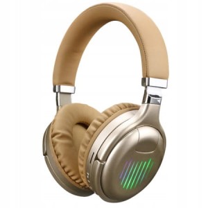 SŁUCHAWKI Nauszne BEZPRZEWODOWE BLUETOOTH led