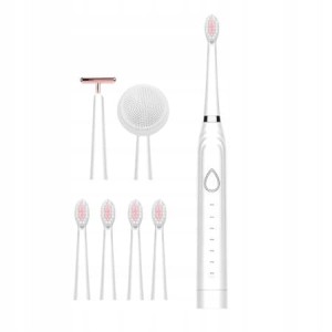 ELEKTRYCZNA SZCZOTECZKA DO ZĘBÓW 3W1 6TRYBÓW SONIC