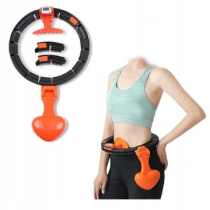 HULA HOP ODCHUDZAJĄCE SKŁADANE Z OBCIĄŻNIKIEM fit
