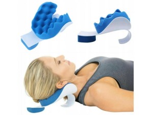 PODUSZKA relaksująca MASAŻER SZYI RAMION pianka