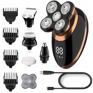 5w1GOLARKA MĘSKA MASZYNKA DO GOLENIA LED TRYMER