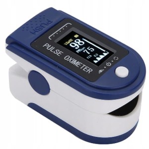 MEDYCZNY PULSOKSYMETR NAPALCOWY PULSOMETR oximeter