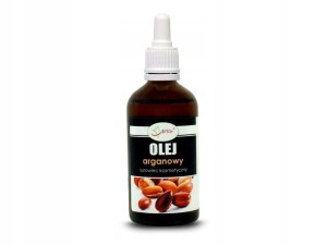 OLEJ ARGANOWY 100ml TŁOCZONY NA ZIMNO, ZMARSZCZKI